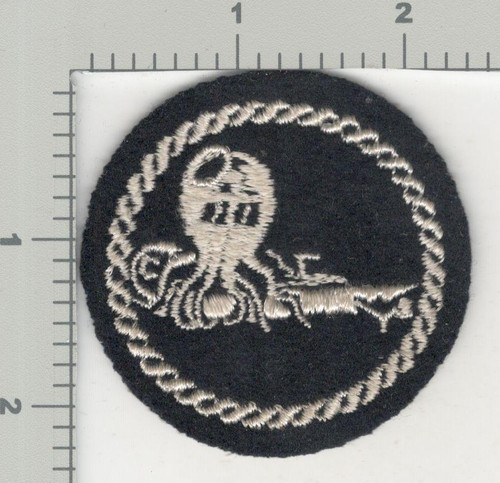 WW 2 US Navy Harbor Net Tender Wool Patch Inv# K3762