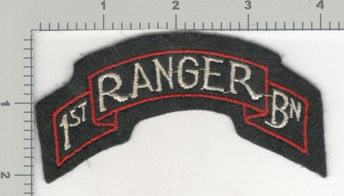 WW 2 US Army 1st Ranger Battalion Patch Inv# K3965