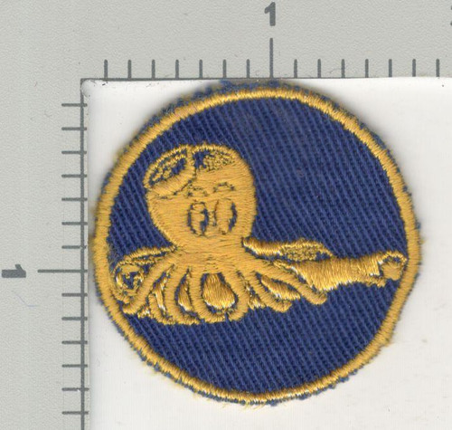 Ultra Scarce WW 2 US Navy Net Tender Twill Patch Inv# K3969