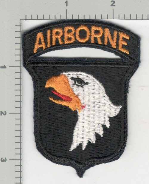 WW 2 US Army 101st Airborne Division Patch & Attached Tab Inv# K3972