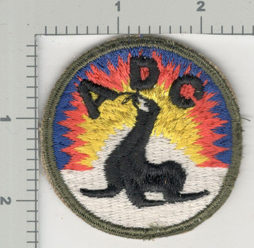 1945 Jeanette Sweet Collection Patch #31 Alaska Defense Command