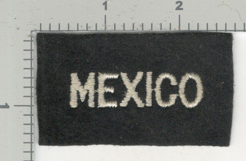 1945 Jeanette Sweet Collection Patch #97 Mexico Volunteer / Mercenary