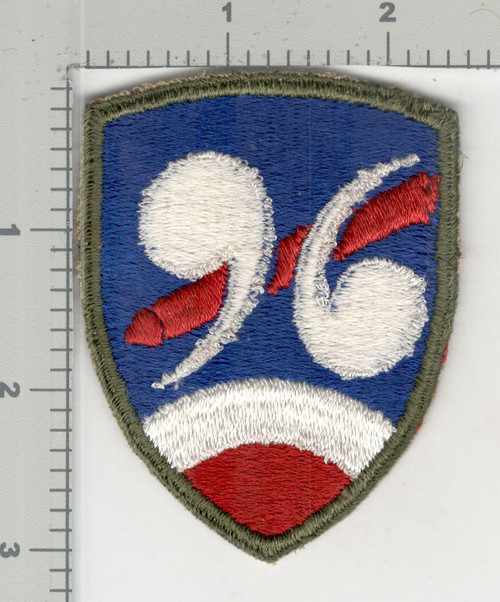 1945 Jeanette Sweet Collection Patch #108 96th Chemical Mortar Battalion