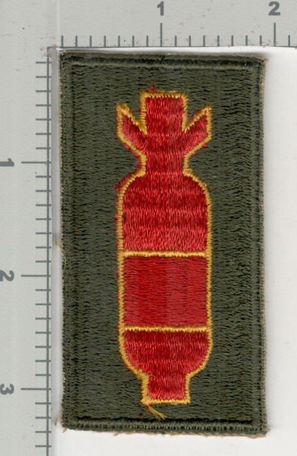 1945 Jeanette Sweet Collection Patch #118 40's Made WW1 Trench Mortar