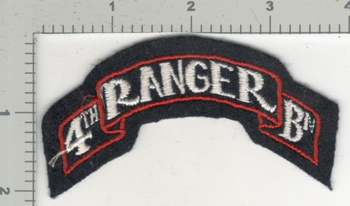 1945 Jeanette Sweet Collection Patch #187 4th Ranger Battalion