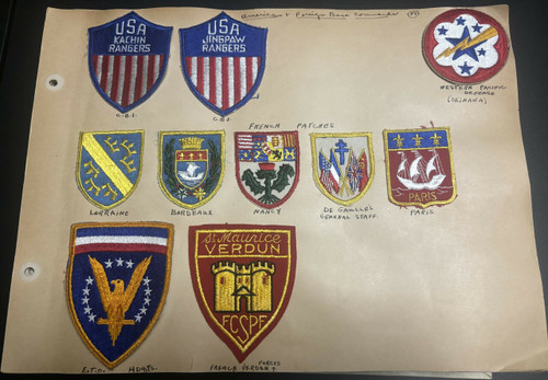 1945 Jeanette Sweet Collection Patch #201 Bordeaux