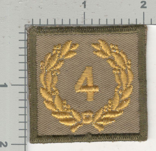 1945 Jeanette Sweet Collection Patch #220 Meritorious Service 4th Award