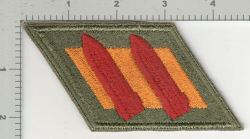 1945 Jeanette Sweet Collection Patch #251 2nd Coast Artillery District