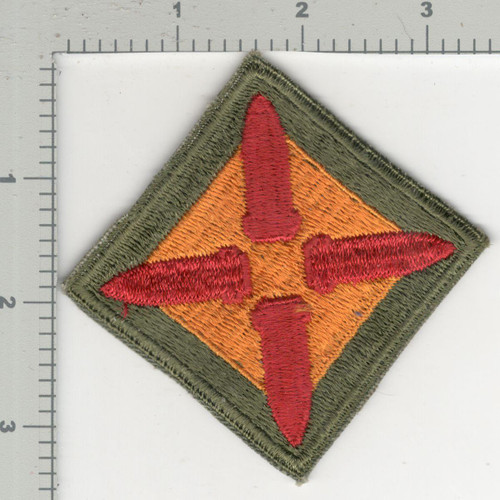 1945 Jeanette Sweet Collection Patch #253 4th Coast Artillery District