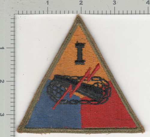 1945 Jeanette Sweet Collection Patch #279 1st Armored Corps