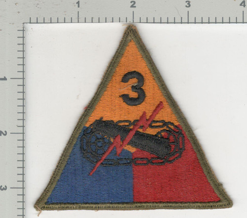 1945 Jeanette Sweet Collection Patch #284 3rd Armored Division