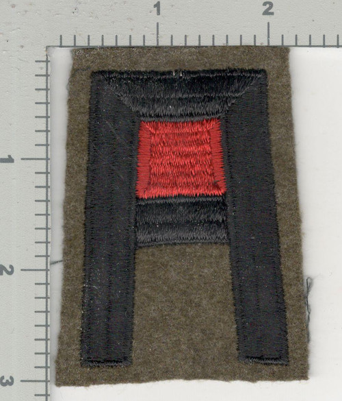 1945 Jeanette Sweet Collection Patch #322 1st Army Artillery Wool