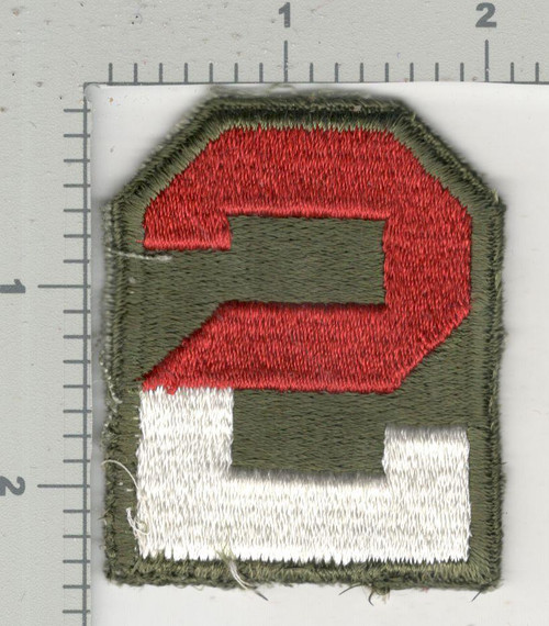 1945 Jeanette Sweet Collection Patch #323 2nd Army