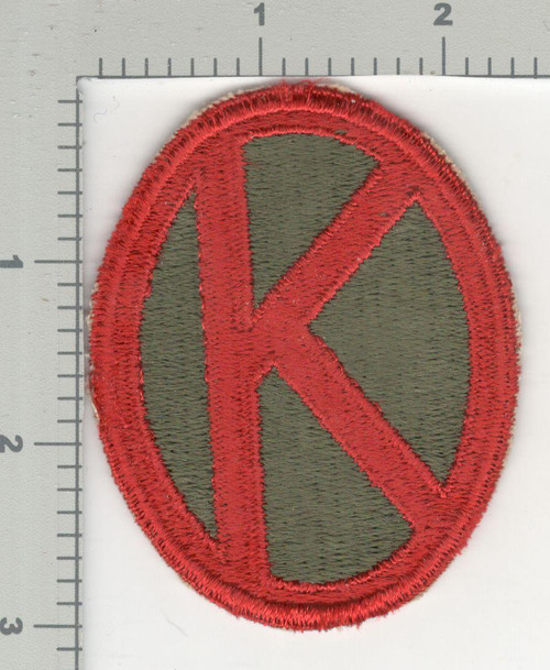 1945 Jeanette Sweet Collection Patch #427 40's Made WW1 95th Division