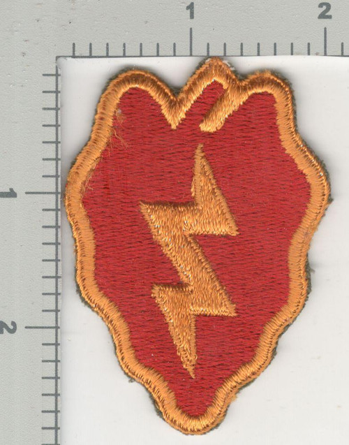 1945 Jeanette Sweet Collection Patch #440 25th Infantry Division