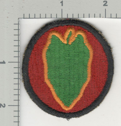 1945 Jeanette Sweet Coll Patch #442 24th Infantry Division