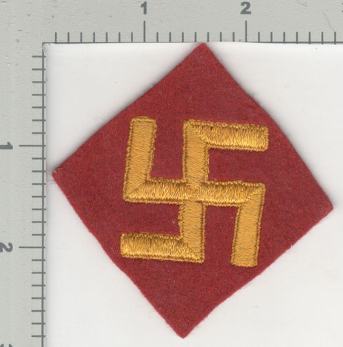 1945 Jeanette Sweet Coll Patch #443 Pre WW2 45th Infantry Division