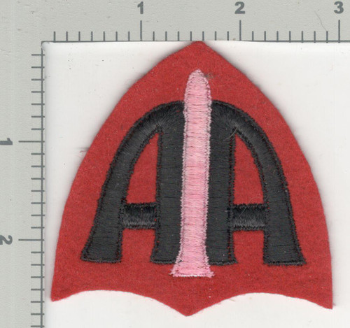 1945 Jeanette Sweet Collection Patch #481 40's Made WW1 5th Anti-Aircraft