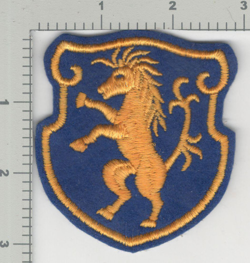 1945 Jeanette Sweet Collection Patch #489 12th Cavalry Group