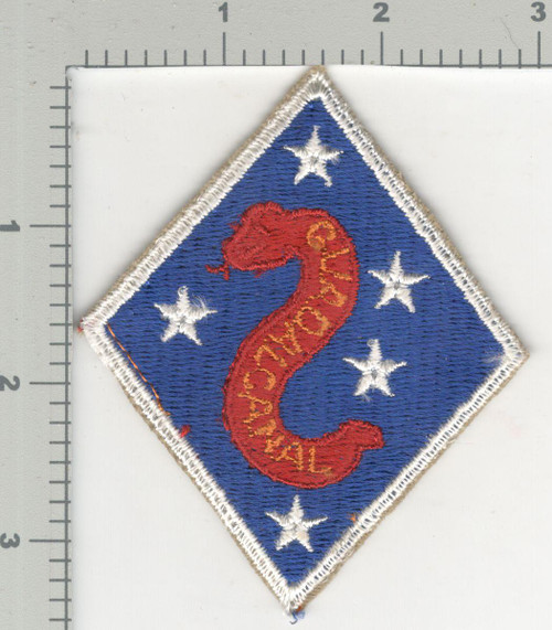 1945 Jeanette Sweet Collection Patch #493 2nd Marine Division