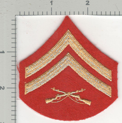 1945 Jeanette Sweet Collection Patch #547 USMC Female Corporal Chevron
