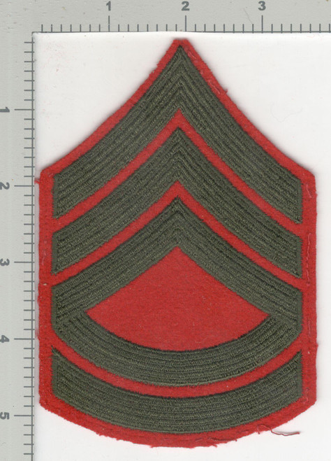 1945 Jeanette Sweet Collection Patch #564 USMC Gunnery Sergeant Chevron