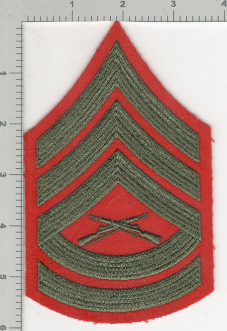 1945 Jeanette Sweet Collection Patch #565 USMC Gunnery Sergeant Chevron