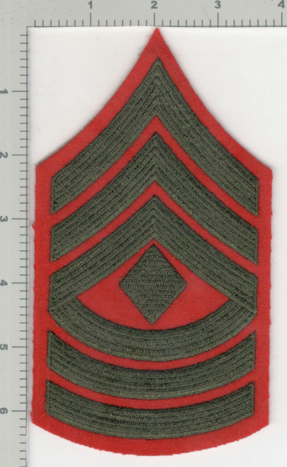 1945 Jeanette Sweet Collection Patch #569 USMC 1st Sergeant Chevron