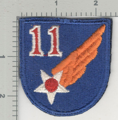 1945 Jeanette Sweet Collection Patch #599 11th Army Air Force