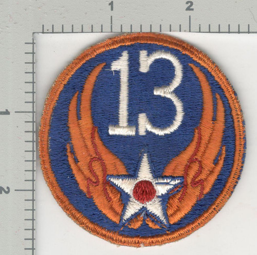 1945 Jeanette Sweet Collection Patch #601 13th Army Air Force