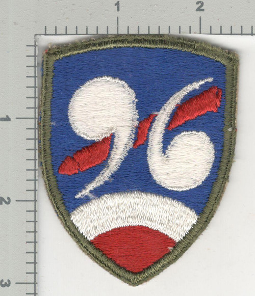 WW 2 US Army 96th Chemical Mortar Battalion Patch Inv# K4010