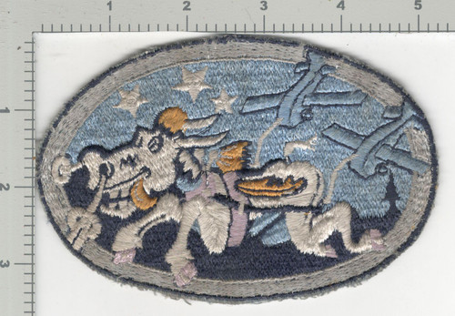 1945 Jeanette Sweet Collection Patch #654 Airborne Glider School Blue Glider