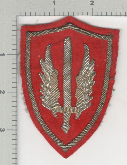1945 Jeanette Sweet Collection Patch #674 SCARWAF Special Category Reassigned with Air Force Engineer