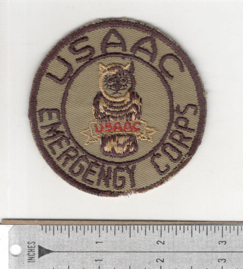 Very Rare WW 2 United States Army Ambulance Corps Emergency Corps Patch # N054