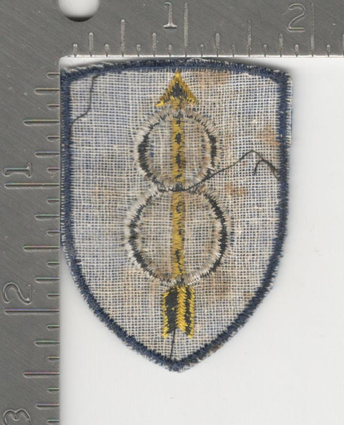 Variation #20 WW 2 US Army 8th Infantry Division Twill Patch Inv# K0469