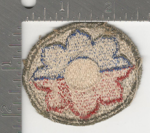 German Made US Army 9th Inf Division Patch Oval Shaped Inv# K0491