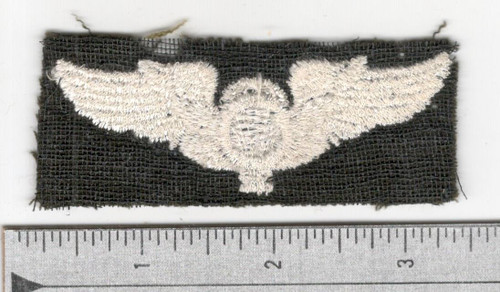 WW 2 US Army Air Force Balloon Observer Wings Patch Inv# N572