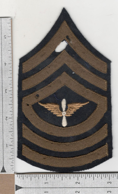 WW 2 US Army Air Force 1st Sergeant Chevron Inv# N627