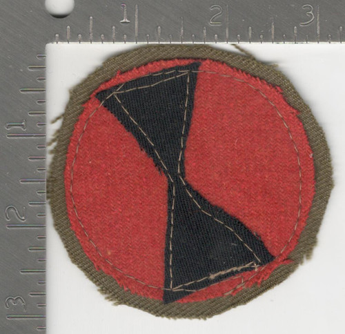 WW 1 AEF 7th Division Patch Inv# K0438