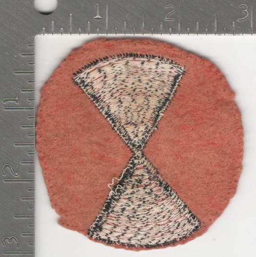 WW 1 AEF 7th Infantry Division Patch Inv# K0532