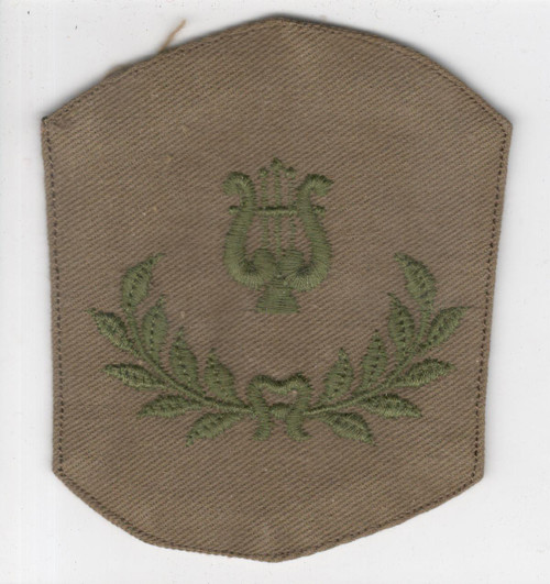 WW 1 US Army Assistant Band Leader Patch Inv# Q119