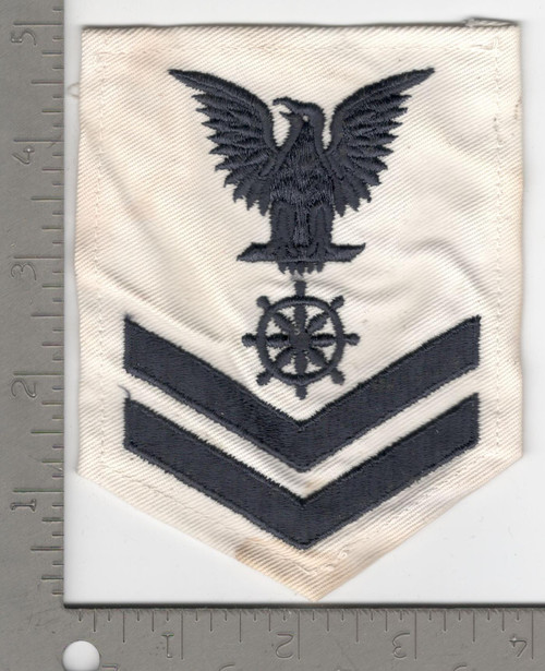 US Navy 2nd Class Quartermaster Rate Patch Inv# N1419