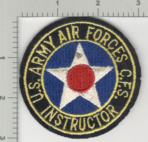 WW 2 US Army Air Forces Civilian Flight School Instructor Inv# K4163