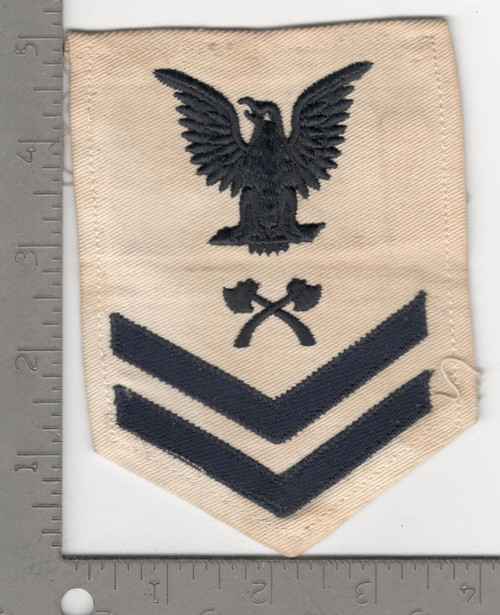 US Navy 2nd Class Carpenters Mate Rate Patch Inv# N1639