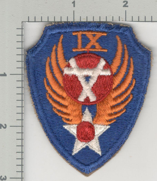 WW2 Army Air Force 9th Aviation Engineer Patch Inv# K4223