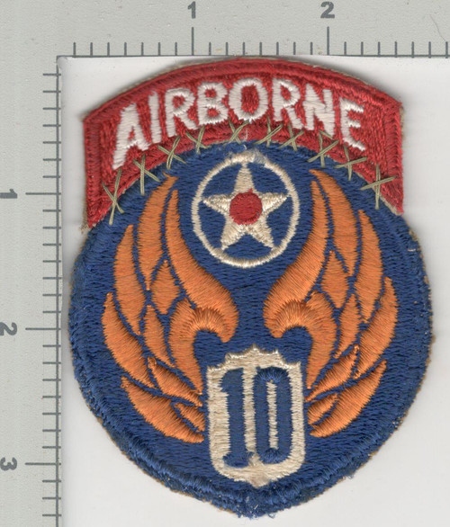 Authentic WW 2 US AAF 10th Air Force Airborne Jungle Rescue Patch Inv# K4226