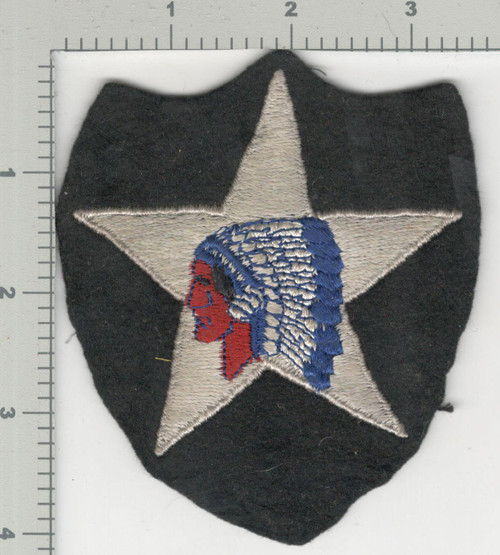 Pre WW 2 US Army 2nd Infantry Division Wool Patch Inv# K4026