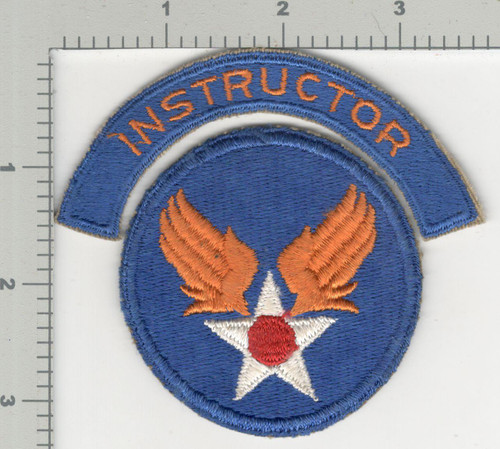 WW 2 US Army Air Force Instructor Patch & Tab Inv# K4238