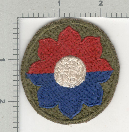 German Made US Army 9th Inf Division Patch Inv# K4105