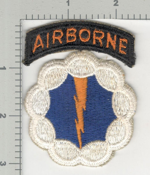 WW 2 US Army 9th Airborne Division Patch & Tab Inv# K4121